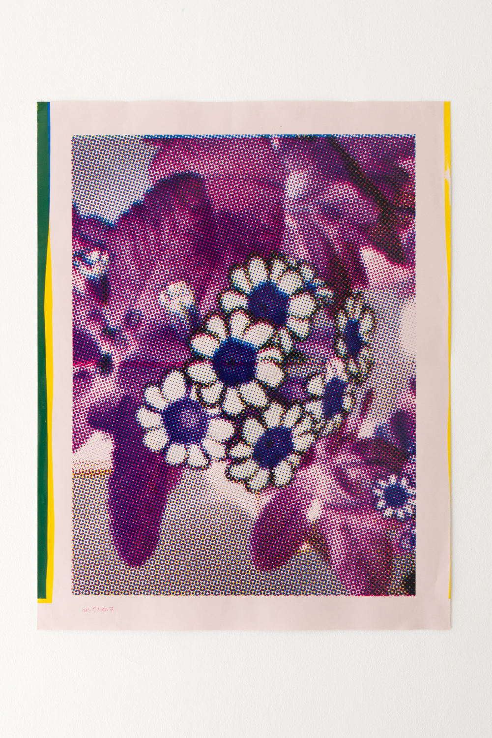 violette flower — Charlotte Houette, Artiste
